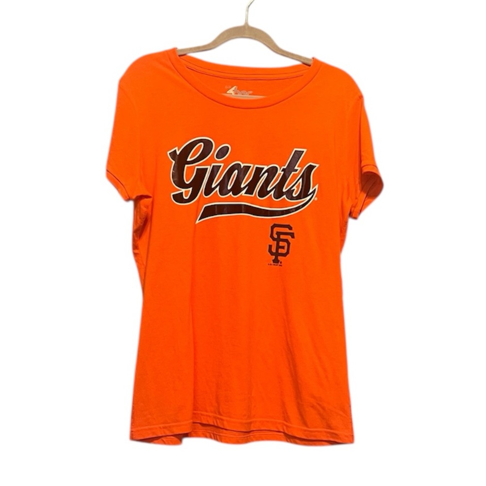 Size XXL SF Giants G-lll 4her By Carl Banks Short Sleeve Women’s Top